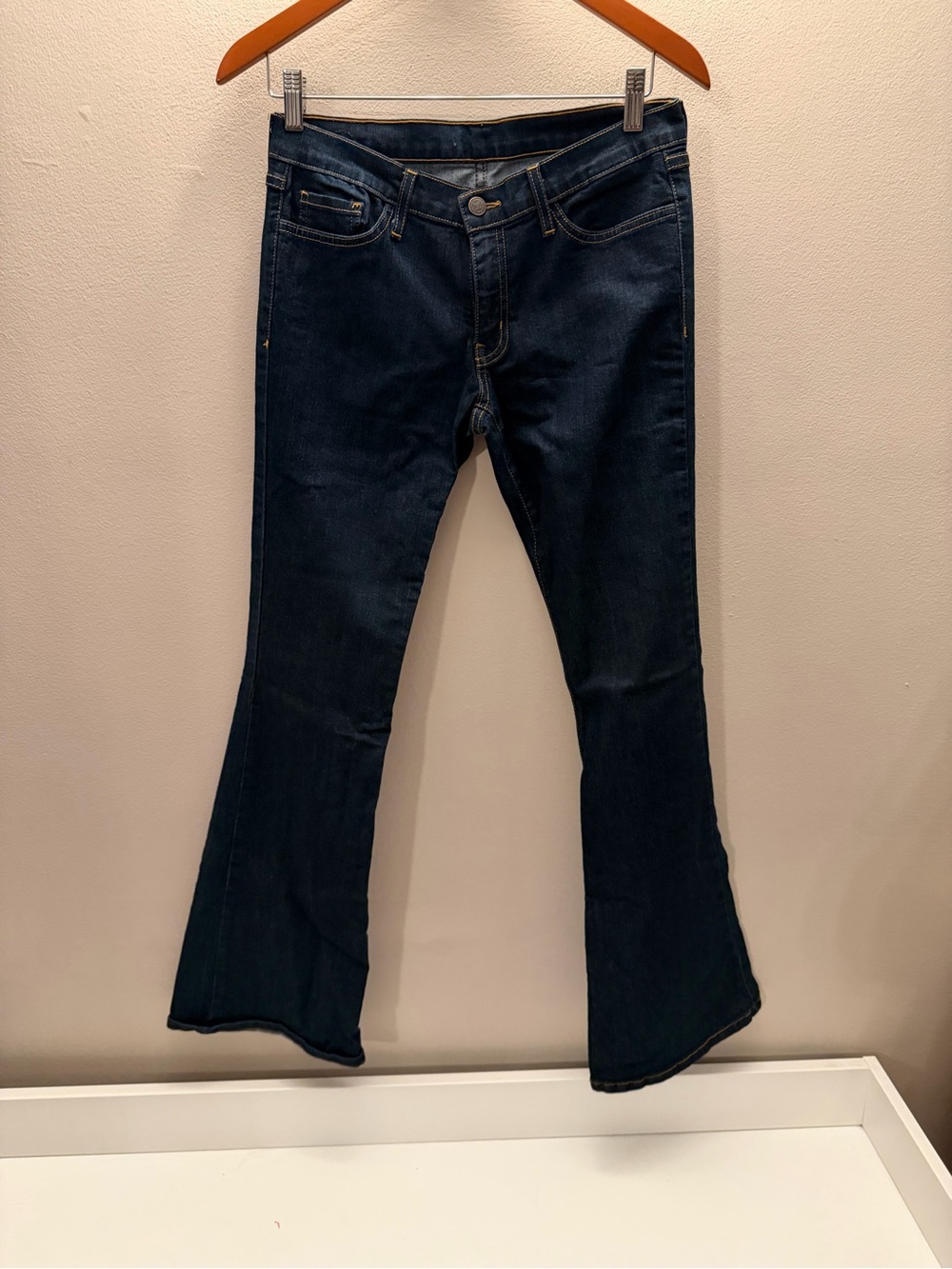 Dark Blue Flared Jeans flying monkey size 9